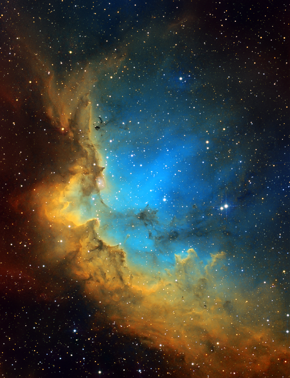  NGC7380   (HST  + RGB ,   bin.2)