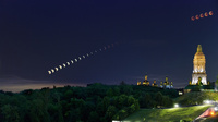 Полное лунное затмение 15 июня 2011 г. в Киеве
