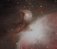 M42,M43 в созвездии Ориона