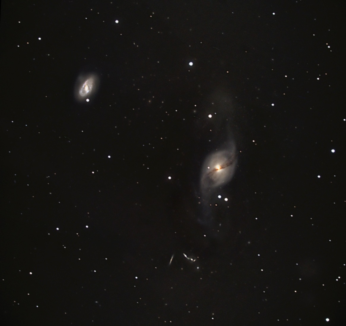 NGC 3718 + NGC 3729