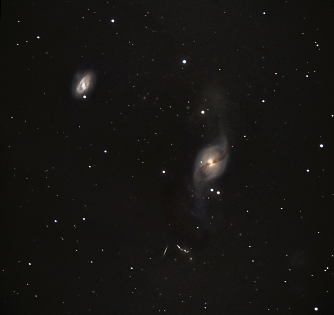 NGC 3718 + NGC 3729