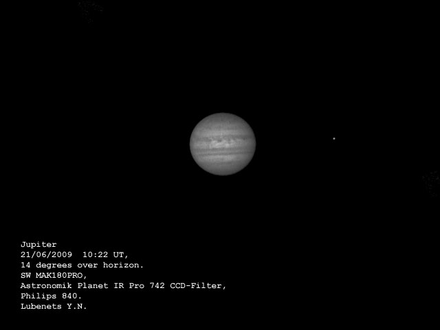 Jupiter 21/06/2009