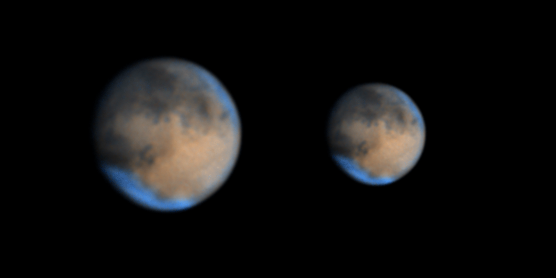 Небольшая анимация Марса