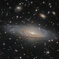 Галактика NGC7331 и Квинтет Стефана в Пегасе. Третья проба за 3 года :)