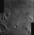 Район кратеров HYGINUS и TRIESNECKER