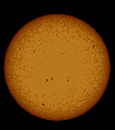 Sun 540nm 21.07.2023