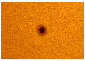 Солнечное пятно №1084 в фото и хромосфере.