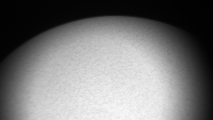 ISS Sun transit 6-29-2021 8:36 (UTC+3)