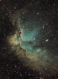 SH2-142 & NGC7380 (Ha+OIII+SII)