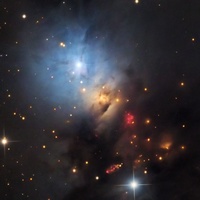 Туманность NGC1333 в созвездии Персей