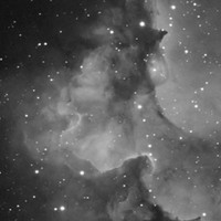 Туманность NGC7380 в Цефее (с фильтром Ha)